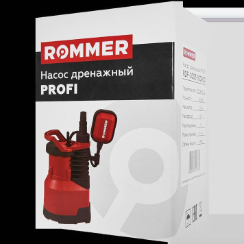 Насос дренажный ROMMER PROFI, кабель 10м, 900 Вт, для чистой воды RDP-0003-100900 (RDP-0003-100900)-3