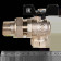 Кран шаровой полнопроходной угловой с американкой STOUT SVB-0008-200020 ВР/НР ручка бабочка 3/4 (SVB-0008-200020)