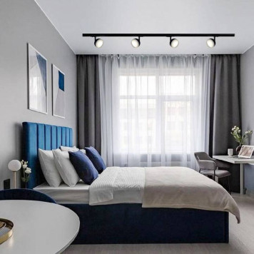 Светильник на штанге Reluce Technical 53008-9.3-001CT GX53 BK-5