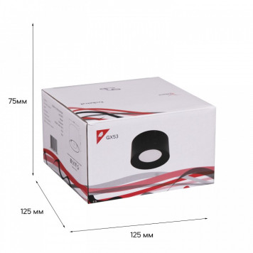 Накладной светильник Reluce Technical 53060 53060-9.5-001LD GX53 BK-3