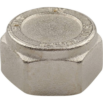 Заглушка ВР TIEMME никелированная 1/2-1