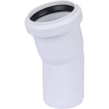 Отвод REHAU RAUPIANO PLUS диам. 50 на 15° 11210941003 (11210941003)-1