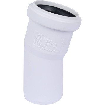 Отвод REHAU RAUPIANO PLUS диам. 50 на 15° 11210941003 (11210941003)-3