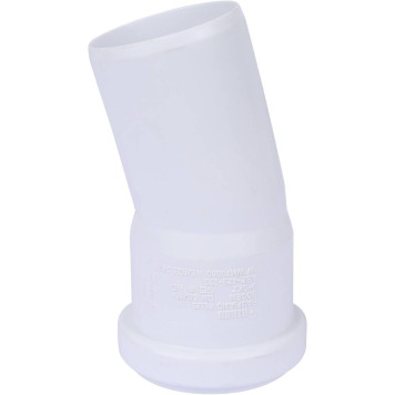 Отвод REHAU RAUPIANO PLUS диам. 50 на 15° 11210941003 (11210941003)-5