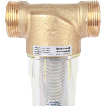 Фильтр для холодной воды Honeywell Resideo Braukmann FF06-1 AA, 100 мкм, 1 дюйм-6
