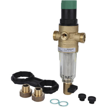 Фильтр для холодной воды Honeywell Resideo Braukmann FK06-1/2AA с редуктором, 100 мкм, 1/2 дюйма-6