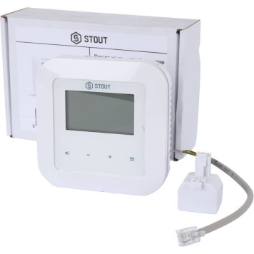 Проводной комнатный регулятор STOUT RI-1 с RS-связью STE-0101-001007 (STE-0101-001007)-5