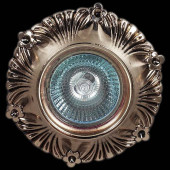 Встраиваемый светильник Sneha  001/URS MR16 GD+BK