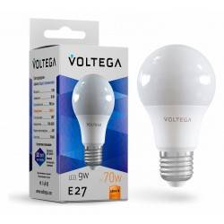 Лампа светодиодная Voltega  E27 9Вт 2800K 4710