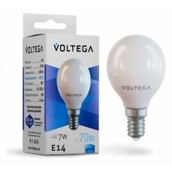 Лампа светодиодная Voltega Simple E14 7Вт 4000K 7055