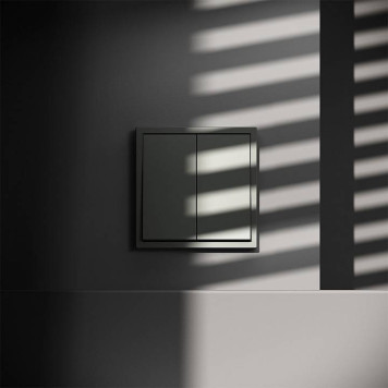 Выключатель двухклавишный без рамки Voltum S70 VLS020106-6