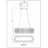 Подвесной светильник Wertmark Nelly WE158.24.123