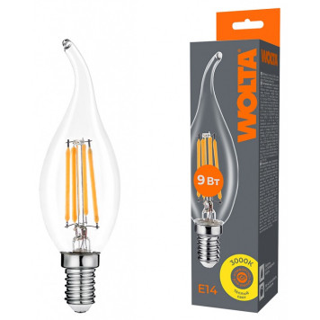 Лампа светодиодная Wolta WF-CT35-9W3KE14