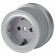Розетка с заземлением Werkel WL19 WL19-10-01