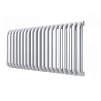 Радиатор трубчат РС 2-500 20 секц т/кл ниж/п прав RAL9016 КЗТО