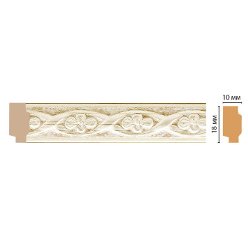 Молдинг DECOMASTER 158-937 ДМ (18*10*2400 мм)