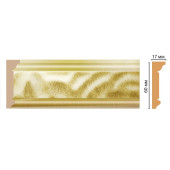 Плинтус потолочный DECOMASTER D216-374 (60*17*2400мм)