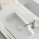 Oasis Profilo Композиция №19 Комплект мебели 140х38х h205см., подвесной, цвет: белый матовый/Хром.