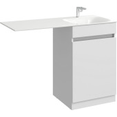 AQ FOR0105KR Forma Тумба под умывальник с корзиной справа, цвет белый FOR0105KR