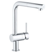 Grohe 32 168 000 Minta Смеситель для кухни 292 мм, выдвижной Г излив 32168000Gr