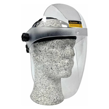 Щиток защитный поликарбонатный CHAMPION (с наголовником)-2