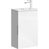 AQ ACC0104W Accent Тумба под умывальник лев/пр, Белый, 410х250х650 мм ACC0104W