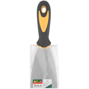 Шпатель, нерж.сталь, прорезиненная ручка 2,5 (63 мм)-2