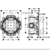 Axor iBox universal скрытая часть. 01700180