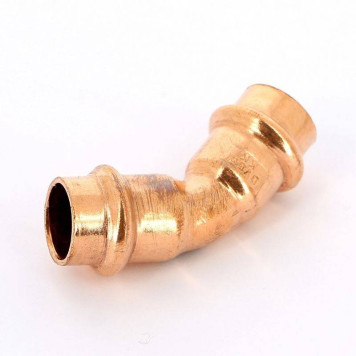 Угол 45° пресс IBP 15 медь-2