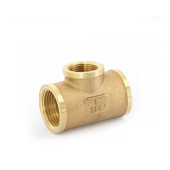 Тройник В 1 x 3/4 x 1 бронза