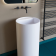 Salini ARMONIA TOP 01 Раковина напол 450х450х850/900мм, без отв.под смеситель, донный клапан UpDown,S-Sense, белый глянц (СЛИВ в стену). 130114GN/слив в стену