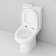 C708600WH Напольный унитаз-компакт безободковый FlashClean, без сиденья
