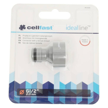 Адаптер с внутренней резьбой Cellfast IDEAL 1/2 (блистер)-1