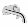 Hansgrohe Vernis Blend Смеситель для раковины, настенный, излив 204 мм, внешняя часть, цвет: хром. 71576000