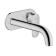 Hansgrohe Vernis Blend Смеситель для раковины, настенный, излив 204 мм, внешняя часть, цвет: хром. 71576000