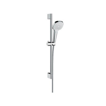 Душевой гарнитур, Hansgrohe, Croma Select E, цвет-белый/хром
