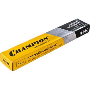 Напильник плоский CHAMPION (12 шт.)-3