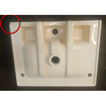 SaleJika8.1242.5.000.104.1 Pure Раковина 750х420х155 мм, с отв. под смеситель, с отв. перелива Sale8.1242.5.000.104.1_1062