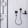 Hansgrohe AddStoris Угловая корзинка, цвет: черный матовый. 41741670