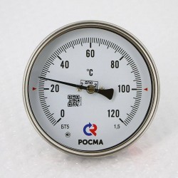 Термометр Росма БТ- 51.211 100/46 (1/2 quot;, 0-120'С, 1,5)