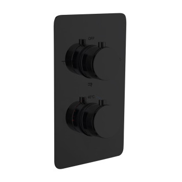 Boheme Cell Смеситель термостатический встраиваемый, 3 потребителя, с внутренней частью, цвет: black 134-3-B
