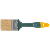 Кисть флейцевая Контур, натур.светлая щетина, пластиковая ручка  2 (50 мм)