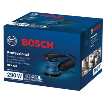 Машина плоско-шлифовальная эксцентриковая Bosch GEX 125-2