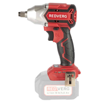 Гайковерт аккумуляторный ударный бесщеточный REDVERG RD-IW18BL-350/U (без акк, без з/у) + ЗУ 4А + 5Ач АКБ-2
