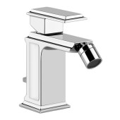 Gessi Eleganza Смеситель для биде на 1 отверстие, с донным клапаном, цвет: Antique Brass. 46007#713