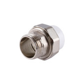 Муфта разъемная с наружной резьбойKALDE, диаметр 25х1мм 3252-tum-251000