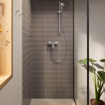 Hansgrohe Rebris E Смеситель для душа, настенный, цвет: хром. 72650000-2