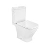 Roca The Gap Square Унитаз моноблок 36x65см, с горизонтальным выпуском, цвет: белый. 7.3424.7.700.0, 7.3414.7.000.Y