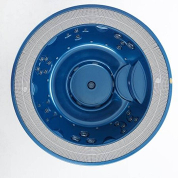 Jacuzzi Alimia PRO бассейн D237х98см., на 6-7человек, 28 форсунок, аэрофорсунки 16шт, подсв., автонаполнение, цвет Porcelain,. 423630012, 94428710, 944411852, 903001712-2