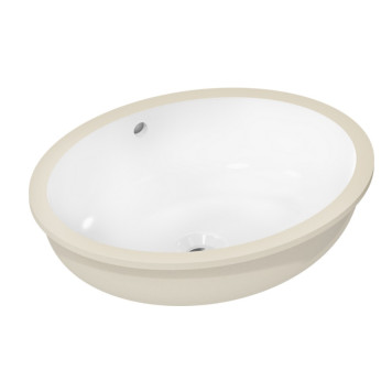 HG 60 152 450 Xuniva D Раковина подстольная 450х350, с переливом, белый